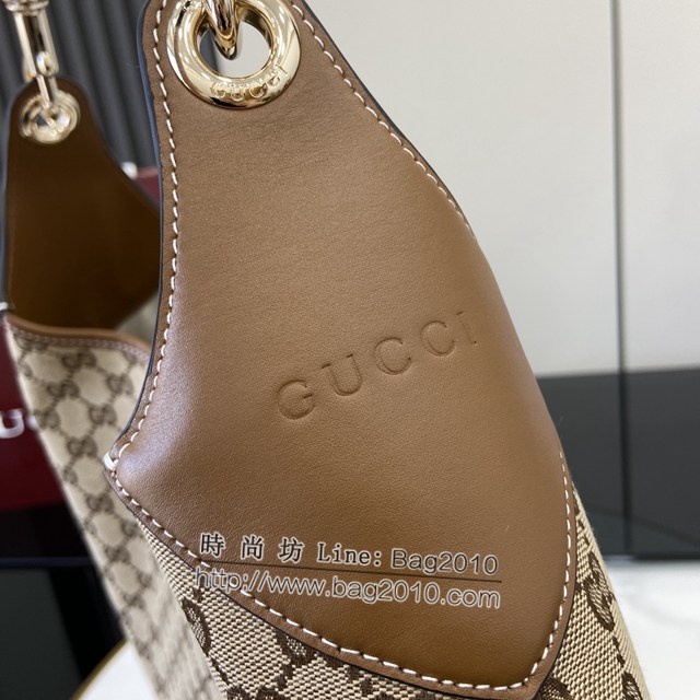 Gucci專櫃古馳最新款Body雙鎖扣中號肩背包 jh2042型號：815924
